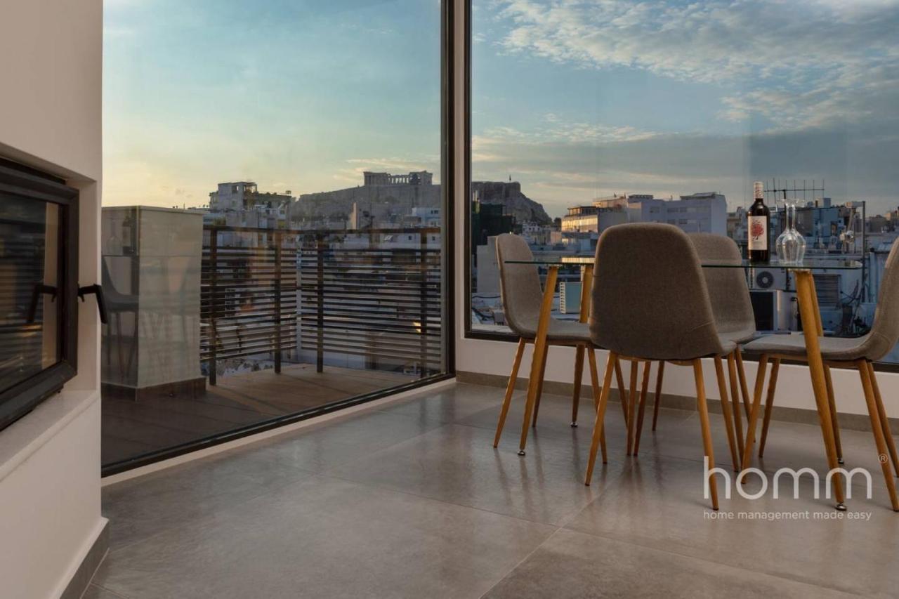 59M² Homm Loft- Penthouse With Acropolis View,2Ppl Apartamento Atenas Exterior foto
