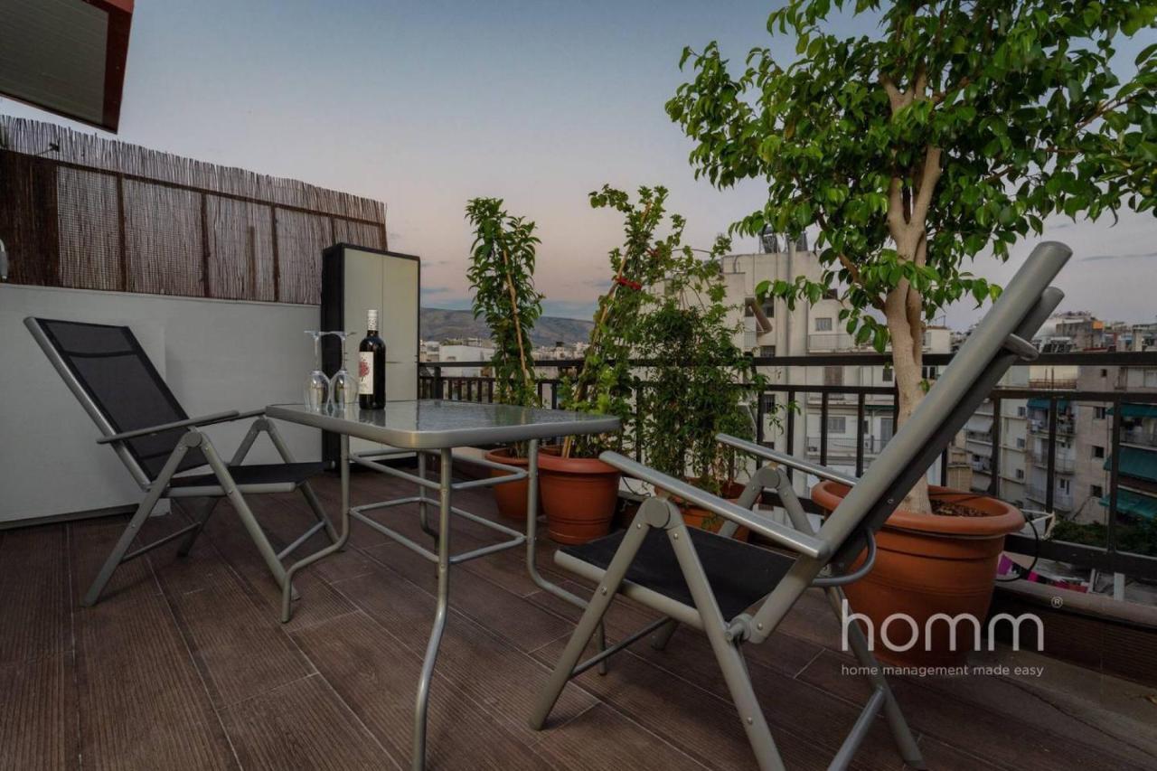 59M² Homm Loft- Penthouse With Acropolis View,2Ppl Apartamento Atenas Exterior foto